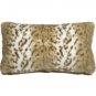 Pillow Decor - Tawny Lynx Faux Fur 12x20 Throw Pillow - SKU: YB1-0006-01-92