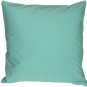 Pillow Decor - Caravan Cotton Turquoise 20x20 Throw Pillow