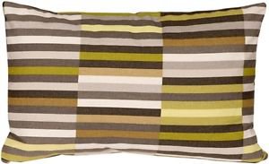 Pillow Decor - Waverly Side Step Avocado 12x20 Throw Pillow