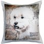 Pillow Decor - Westie Terrier 17x17 Dog Pillow  - SKU: LE1-0004-01-17