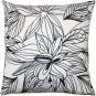Pillow Decor - Pen and Ink Flowers Throw Pillow 20x20 - SKU: SK1-0004-01-20