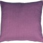 Pillow Decor - Tuscany Linen Purple 20x20 Throw Pillow  - SKU: NB1-0005-02-20