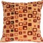 Pillow Decor - Window Box in Red Wine Throw Pillow - SKU: PA1-0064-00-17