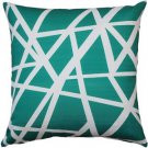 Pillow Decor - Bird's Nest Teal Throw Pillow 20X20  - SKU: PD2-0050-01-20