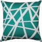 Pillow Decor - Bird's Nest Teal Throw Pillow 20X20  - SKU: PD2-0050-01-20