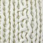 Pillow Decor - Hygge Nordic Cream Chunky Knit Pillow: KC1-0017-01-18
