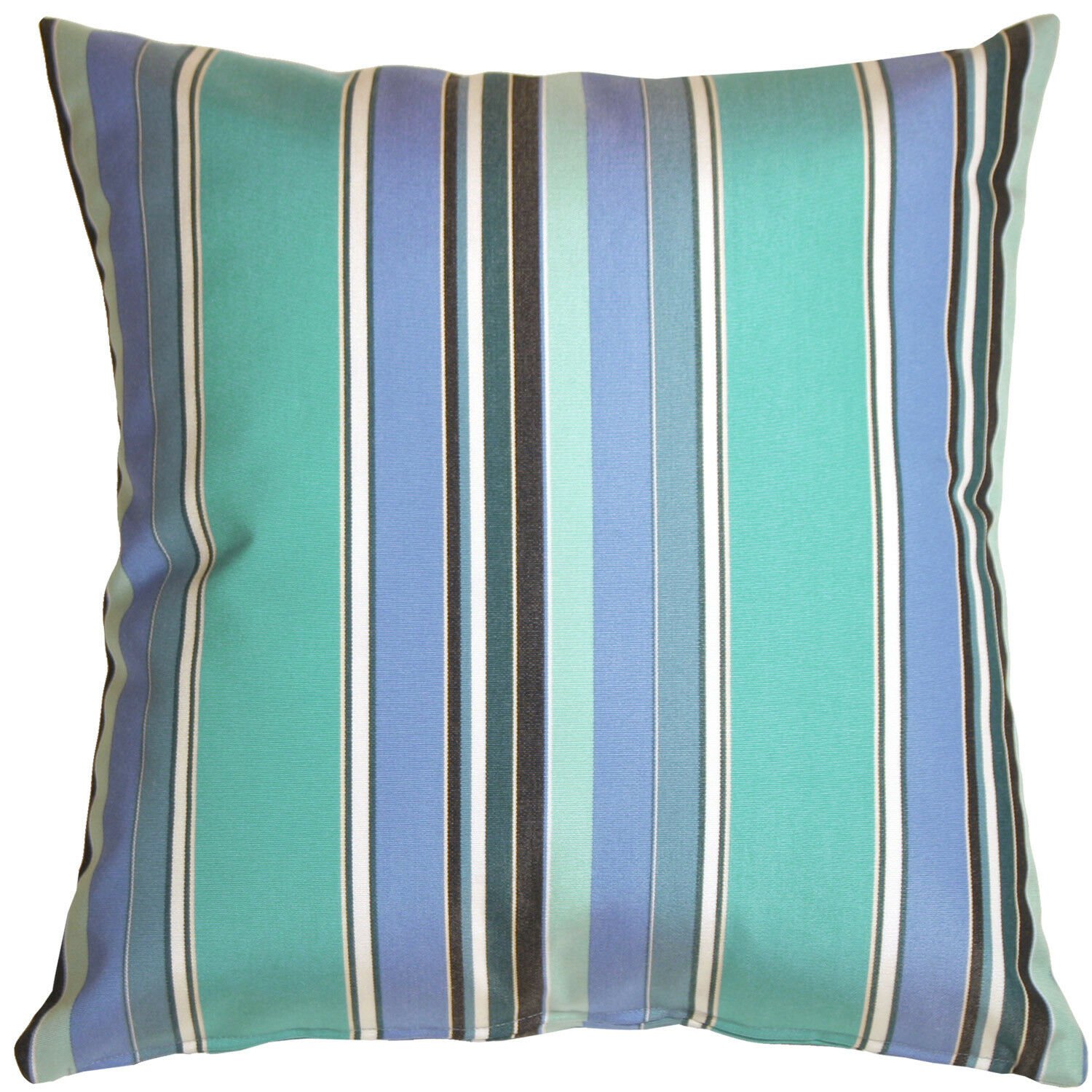 Pillow Decor Sunbrella Dolce Oasis Stripes 20x20 Outdoor Pillow (PD1-0012-01-20)