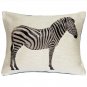 Pillow Decor - Plains Zebra French Tapestry Throw Pillow 15x19 (AB1-2165-01-94)