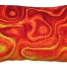 Pillow Decor - Catching Fire Throw Pillow 12x20 (PD2-0061-01-92)