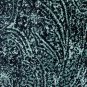 Pillow Decor - Visconti Teal Blue Chenille Throw Pillow 17x17 (DC1-0009-01-17)