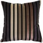 Pillow Decor Amethyst Stripes Throw Pillow