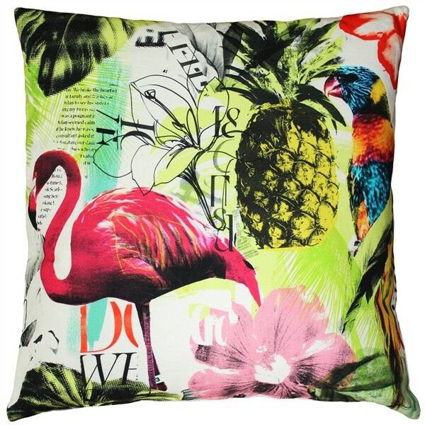 Pillow Decor - Tropical Oasis Throw Pillow 24x24 (BD1-0001-01-24)