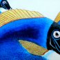 Pillow Decor - Blue Surgeonfish Fish Pillow 12x20 (PD2-0012-01-92)
