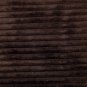 Pillow Decor - Wide Wale Corduroy 12x20 Dark Brown Throw Pillow (WD1-0001-18-92)