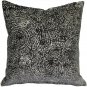 Pillow Decor - Visconti Gray Chenille Throw Pillow 21x21 (DC1-0009-02-20)