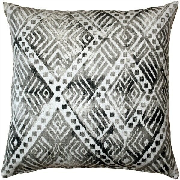 Tangga Gray Throw Pillow 20X20 (VB1-0041-04-20)