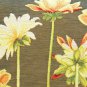 Pillow Decor - Yellow Dahlias Square Tapestry Throw Pillow AB1-5307-02-20