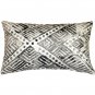 Pillow Decor - Tangga Gray Throw Pillow 12X20 (VB1-0041-04-92)
