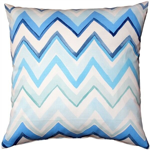 Pillow Decor - Pacifico Stripes Blue Throw Pillow 20X20 (VB1-0031-02-20)