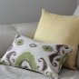 Pillow Decor - Bold Blue Ikat 20x20 Decorative Pillow (VB1-0001-01-20)