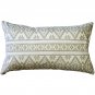 Pillow Decor - Malmo Cream Diamond Throw Pillow 12x19 LD1-0006-03-92