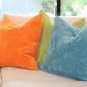Pillow Decor - Wide Wale Corduroy 12x20 Dark Orange Throw Pillow WD1-0001-09-92