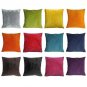 Pillow Decor - Wide Wale Corduroy 18x18 Marine Blue Throw Pillow WD1-0001-14-18