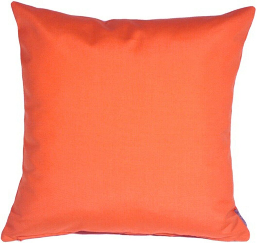 Pillow Decor - Sunbrella Melon 20x20 Outdoor Pillow  - SKU: PD1-0002-13-20