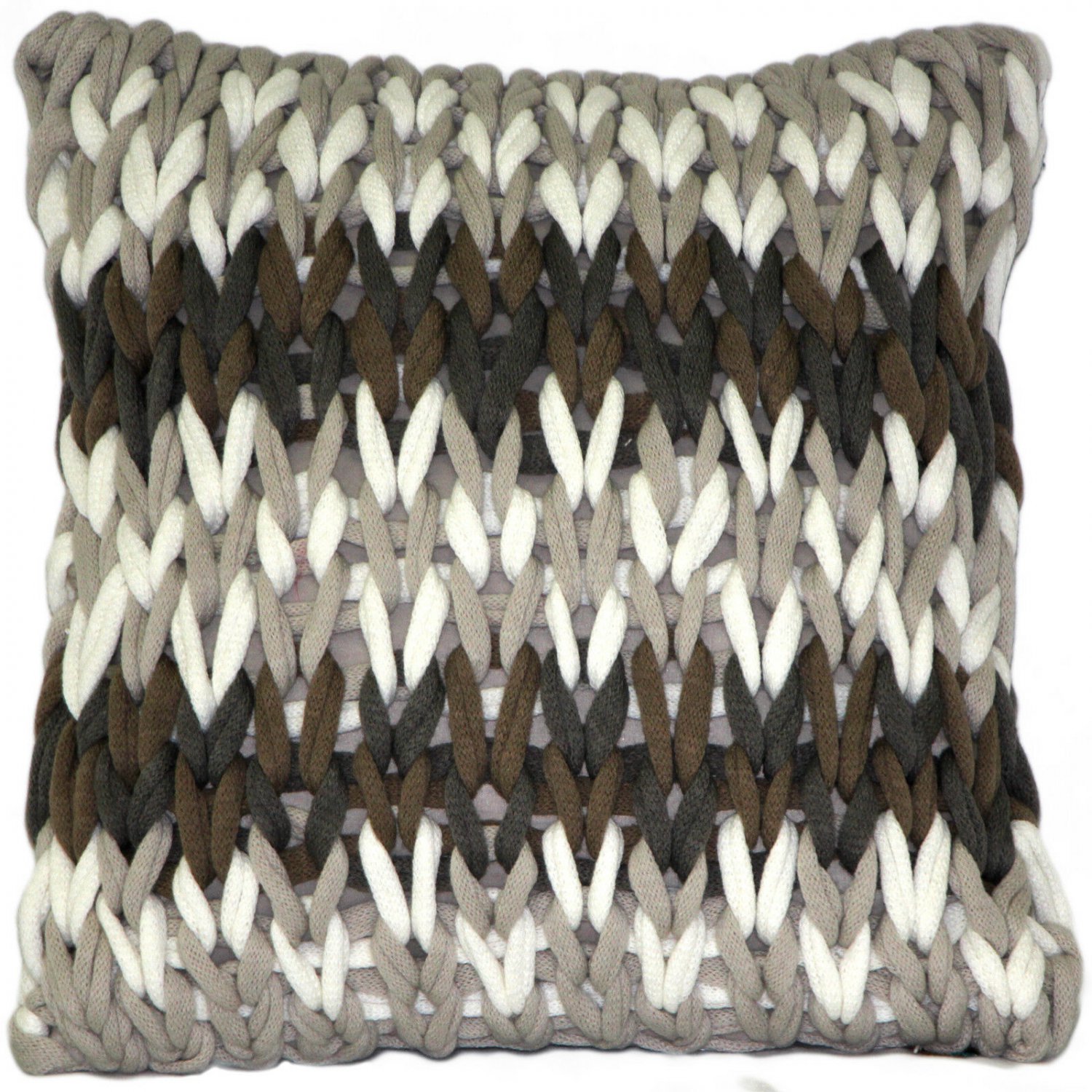 Pillow Decor - Hygge Nordic Forest Chunky Knit Pillow SKU: KC1-0005-01-18