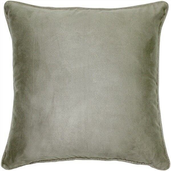 Pillow Decor - Sedona Microsuede Sage Gray Throw Pillow 22x22 (FA1-0012-04-22)