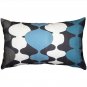 Pillow Decor - Lava Lamp Charcoal Blue 12x20 Throw Pillow (PD2-0130-01-92)