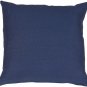 Pillow Decor - Tuscany Linen Indigo Blue 17x17 Throw Pillow NB1-0005-17-18