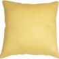 Pillow Decor - Tuscany Linen Banana Yellow 20x20 Throw Pillow NB1-0005-04-20