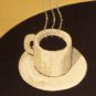 Marco Fabiano Collection Espresso Coffee Pillow, Complete with Pillow Insert