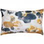 Brandy Bay Yellow Floral Throw Pillow 12x19, Complete with Pillow Insert
