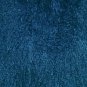 Mongolian Sheepskin Teal Throw Pillow, Complete with Pillow Insert