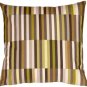 Waverly Side Step Avocado 20x20 Throw Pillow, Complete with Pillow Insert