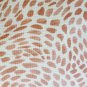 Matisse Dots Coral Pink Throw Pillow 19x19, Complete with Pillow Insert