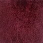 Mongolian Sheepskin Wine Throw Pillow, Complete with Pillow Insert
