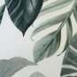 Thai Garden Gray Leaf Throw Pillow 20x20, Complete with Pillow Insert