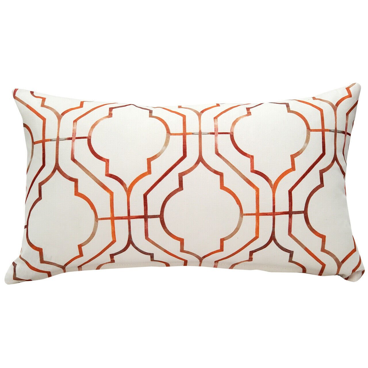 Biltmore Gate Orange Throw Pillow 12x20, Complete with Pillow Insert