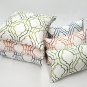 Biltmore Gate Orange Throw Pillow 12x20, Complete with Pillow Insert