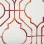 Biltmore Gate Orange Throw Pillow 12x20, Complete with Pillow Insert