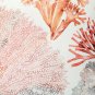 Tiger Beach Pink Coral Throw Pillow 21x21, Complete with Pillow Insert