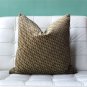 Jager Sage Diamond Textured Velvet Throw Pillow 20x20, Complete with Pillow Inse