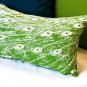 Peacock Orange Relief Throw Pillow 12x20, Complete with Pillow Insert