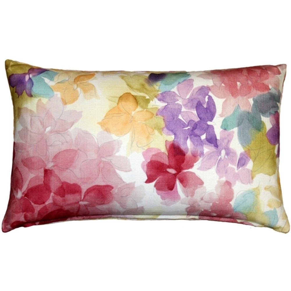 May Flower Throw Pillow 12X20, Complete with Pillow Insert