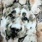 German Shepherd Dog Pillow 17x17, Complete with Pillow Insert