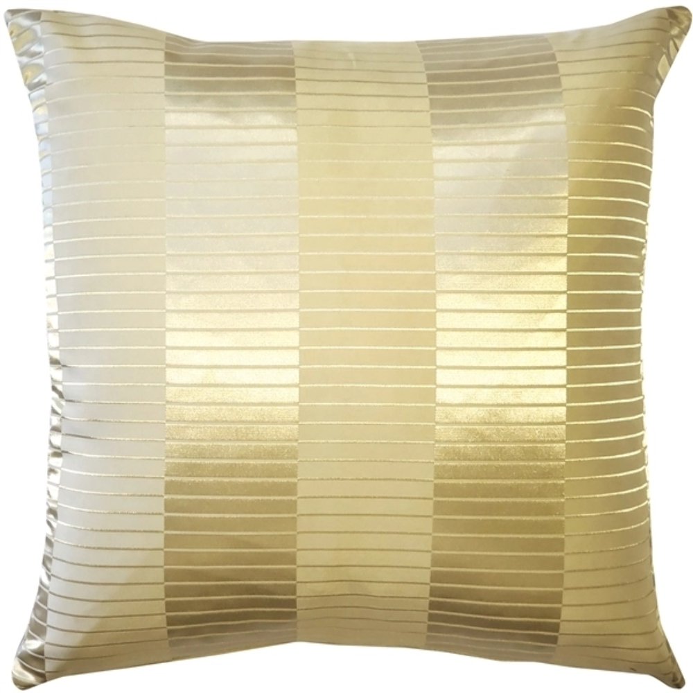 Pinctada Pearl Champagne Throw Pillow 19x19, Complete with Pillow Insert