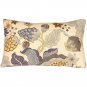 Harvest Floral Blue 12x20 Throw Pillow, Complete with Pillow Insert